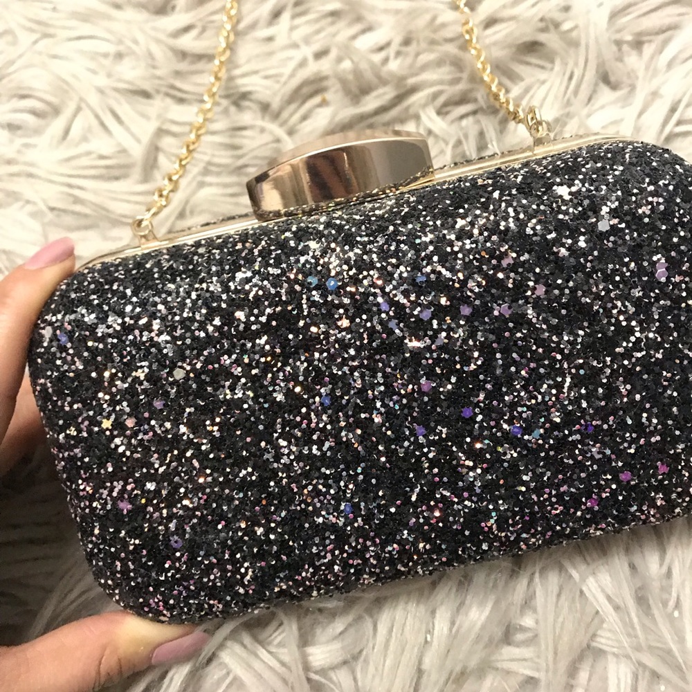Steven Madden glitter purse